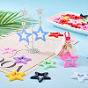 40Pcs Opaque Acrylic Pendants MACR-TA0002-84-7