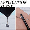36Pcs Silicone Rings with 6Pcs Polyester Necklace Lanyard Anti-Loss Pendant Holder DIY-GF0008-07B-5