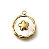 304 Stainless Steel Pendants STAS-R153-03G-01-1