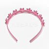 Plastic Hair Bands OHAR-T003-01-3