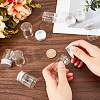 30Pcs Clear Glass Bottles Bead Containers CON-SC0001-11S-01-3