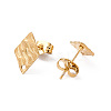 304 Stainless Steel Stud Earring Findings LS-STAS-G270-02G-05-2