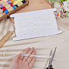 15 Yards Polyester Lace Trims SRIB-MA0001-09C-3
