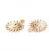 PVD Vacuum Plating 304 Stainless Steel Charms X-STAS-B024-66G-2