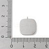 304 Stainless Steel Rhinestone Pendants STAS-Z122-55P-3