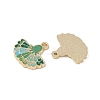 Rack Plating Alloy Enamel Pendants FIND-I038-07D-2