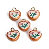 Handmade Porcelain with Brass Pendants PR-CBAB520-03C-1