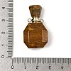 Natural Ocean Jasper Perfume Bottle Pendants G-P554-G02-3