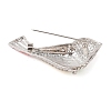 Bird Zinc Alloy Rhinestone Pins JEWB-S027-03P-A-2