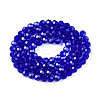 Transparent Glass Beads EGLA-A035-T6mm-D06-2