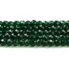 Transparent Glass Beads Strands GLAA-H021-04-15-2
