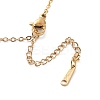304 Stainless Steel Pendant Necklaces for Women LS-NJEW-C020-01G-3