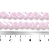 Electroplate Glass Beads Strands EGLA-A035-J6mm-A02-4