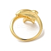 Rack Plating Brass Cuff Rings for Women RJEW-G325-04B-G-3