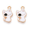 Alloy Enamel Pendants ENAM-CJC0018-01E-1