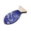 Whitewood with Resin Pendants WOOD-G025-03-2