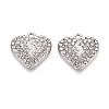 Alloy Rhinestone Pendants FIND-N008-11P-1