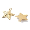 PVD Vacuum Plating 304 Stainless Steel Pendants STAS-R130-53G-2