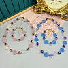 150Pcs 5 Colors Transparent Acrylic Beads FIND-WR0011-40-5