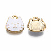 Alloy Enamel Charms ENAM-T011-95A-NR-3