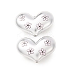 Plating Printed Acrylic Beads AC-CBA655C-09-1