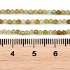 Natural Green Garnet Beads Strands G-B181-A01-2mm-5