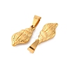 Ion Plating(IP) 304 Stainless Steel Pendants STAS-G066-26-2