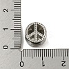 Tarnish Resistant 304 Stainless Steel Beads Rhinestone Settings LS-STAS-A091-07P-3