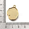 Alloy Enamel Pendants ENAM-K076-11D-G-3