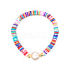 Handmade Polymer Clay Bead Strands CLAY-CJC0001-01B-6