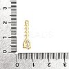 Brass Micro Pave Cubic Zirconia Pendants KK-F901-04A-G-3