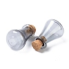 Glass Cork Bottles LS-AJEW-O032-01H-2