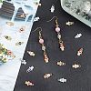 SUPERFINDINGS 32Pcs 8 Colors Alloy Enamel Pendants ENAM-FH0001-17-2