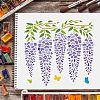 Plastic Reusable Drawing Painting Stencils Templates DIY-WH0172-481-6