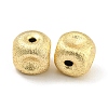 Brass Textured Beads KK-P258-04C-G-2