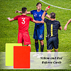 PVC Plastic Blank Penalty Cards LS-AJEW-WH0401-87-7