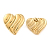 Ion Plating(IP) 304 Stainless Steel Stud Earrings EJEW-G395-11G-1