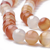 Natural Carnelian Beads Strands G-S295-13-6mm-3