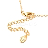 Heart Link Bracelet for Girl Women Gift BJEW-JB06733-01-5