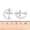 304 Stainless Steel Pendants STAS-N108-37P-3