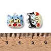 Printed Alloy Charms AL-CBA91DB-07-3