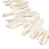 Natural Baroque Keshi Pearl Beads Strands PEAR-B004-02A-02A-3