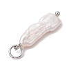 3Pcs 3 Colors Natural Keshi Pearl Pendants PALLOY-JF04239-02-5