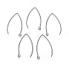 304 Stainless Steel Earring Hooks STAS-O119-03B-02-1