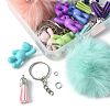 DIY Bear Keychain Making Kits DIY-FS0009-14-3