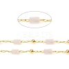 3.28 Feet Handmade Natural Rose Quartz Beaded Chains X-CHC-E021-01D-2