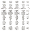 304 Stainless Steel Box Clasps FIND-PH0020-90-1