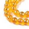 Electroplate Transparent Glass Beads Strands GLAA-T032-T8mm-AB11-2