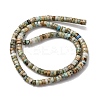 Natural Yellow Turquoise(Jasper) Beads Strands G-L624-I05-2x4mm-3