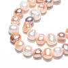 Natural Cultured Freshwater Pearl Beads Strands PEAR-N014-05M-4